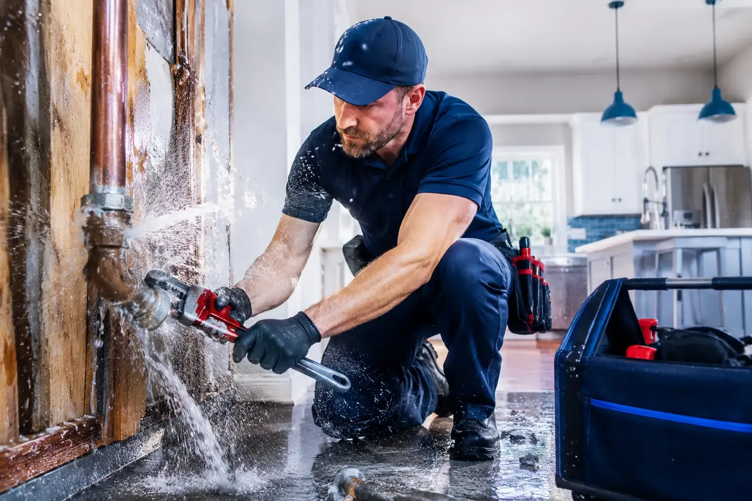 Local emergency pipe repair professionals in Enid, MS